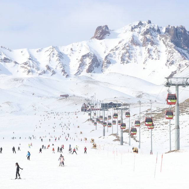 Erciyes, 45 günde 850 binden fazla ziyaretçi ağırladı