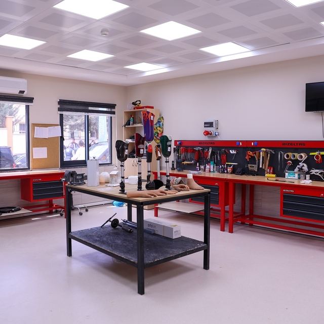 Gaziantep'te ortez ve protez merkezinde 840 hasta tedavi edildi