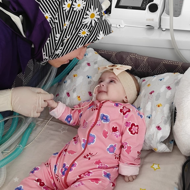 Valilik onaylı kampanyasında yüzde 68'e ulaşılan SMA'lı Amine Ravza bebek h...