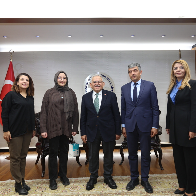 Büyükkılıç, MIT'ye kabul edilen Yürüm'ü ağırladı