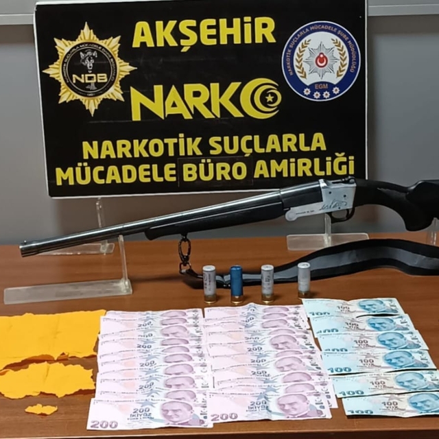 Konya'da uyuşturucu operasyonunda 1 şüpheli tutuklandı