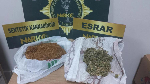 Adıyaman'da uyuşturucu operasyonunda 2 şüpheli tutuklandı