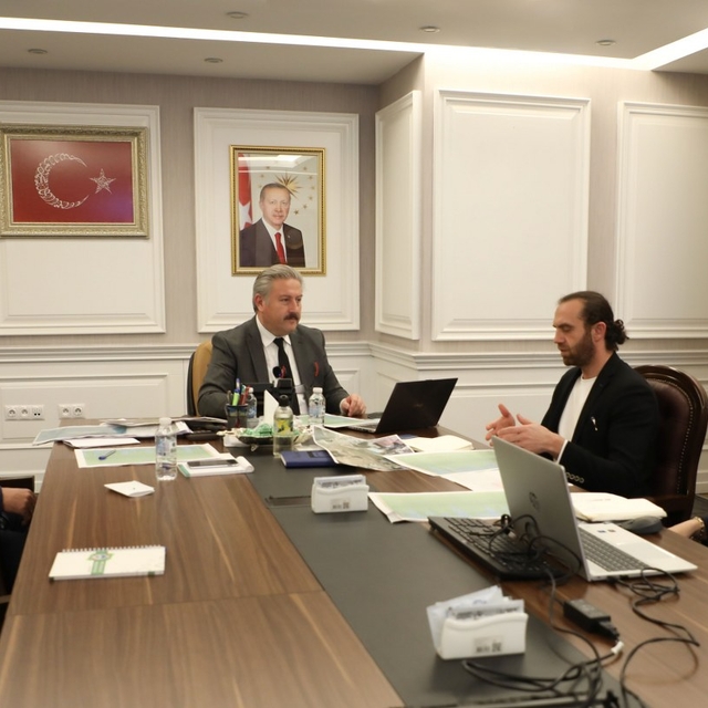 Melikgazi Belediye Başkanı Palancıoğlu, proje toplantısına katıldı