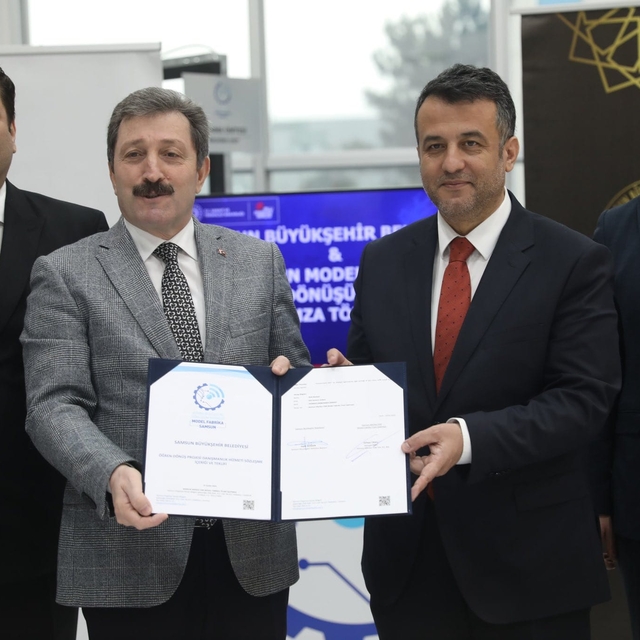 Samsun'da "Yalın Dönüşüm Projesi"nin protokolü imzalandı