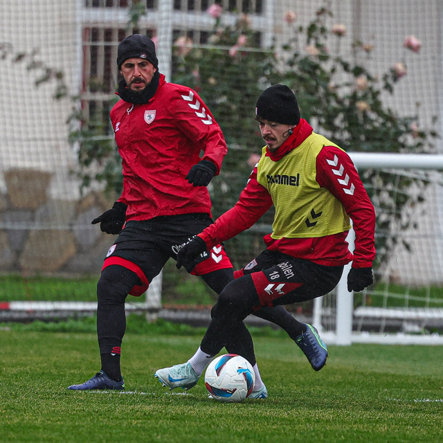 Reeder Samsunspor, Beşiktaş maçının hazırlıklarını sürdürdü