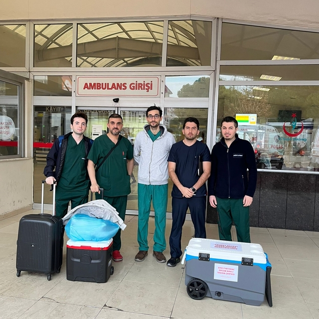 Denizli'de beyin ölümü gerçekleşen kişinin organları 3 kişiye umut oldu