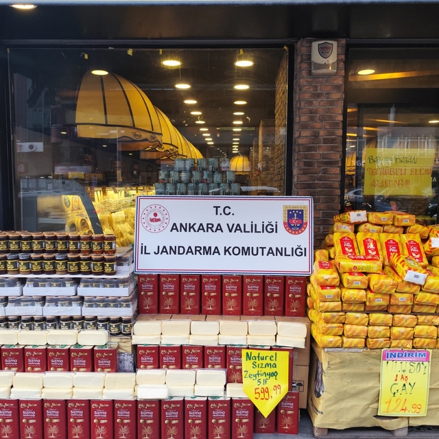 Ankara'da sahte ve kaçak gıda maddelerine yönelik operasyon