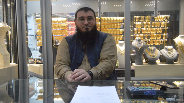 Kırklareli'nde kuyumcudan hırsızlık güvenlik kamerasına yansıdı