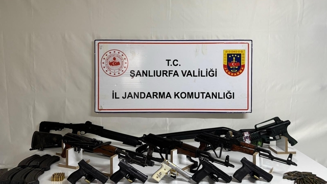 Şanlıurfa'da silah kaçakçılığı operasyonu: 6 gözaltı