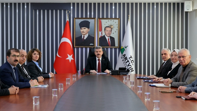 Artvin'de İl İstihdam ve Mesleki Eğitim Kurulu toplantısı yapıldı