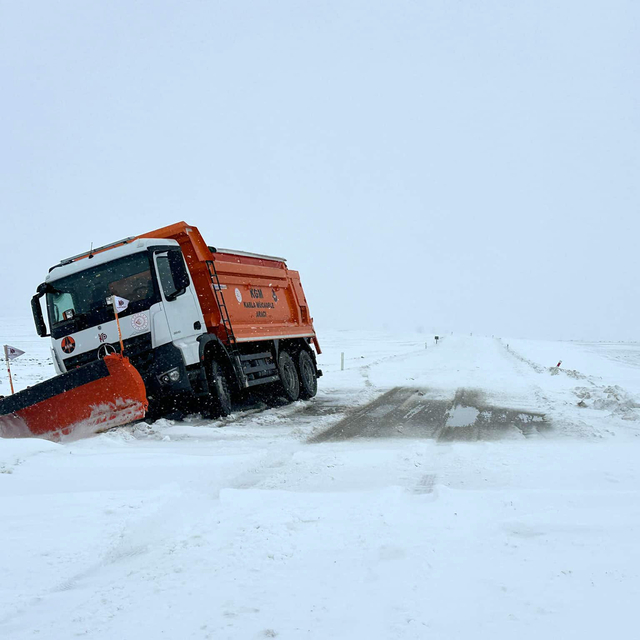 Edirne'de kar yağışı (2)
