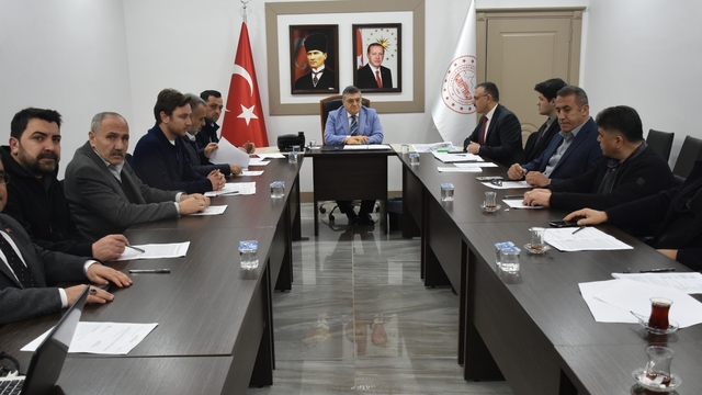 Boyabat'ta OSB Müteşebbis Heyeti toplantısı yapıldı