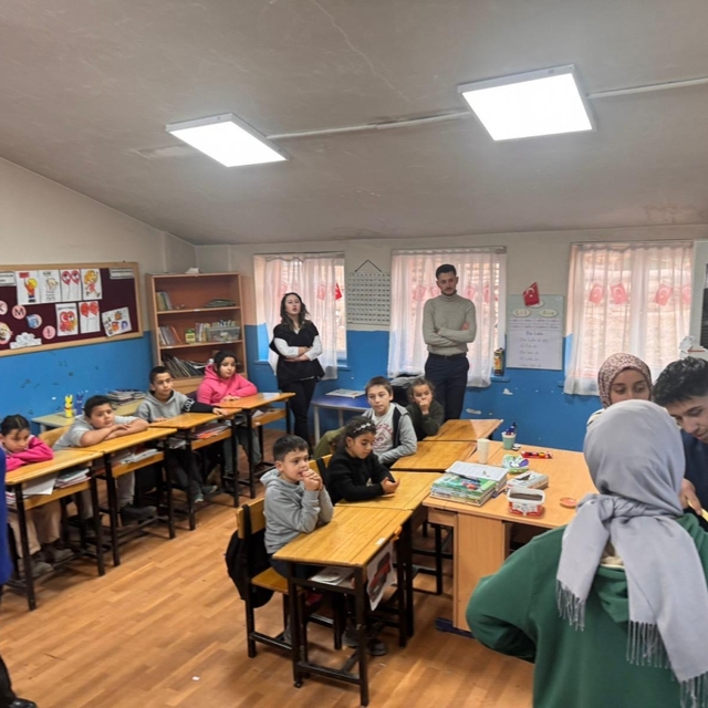 Yapraklı ÇPAL öğrencileri ilkokul öğrencileri ile buluştu