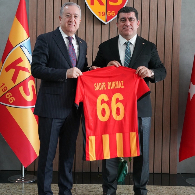 MHP Genel Başkan Yardımcısı Durmaz'dan Kayserispor'a ziyaret