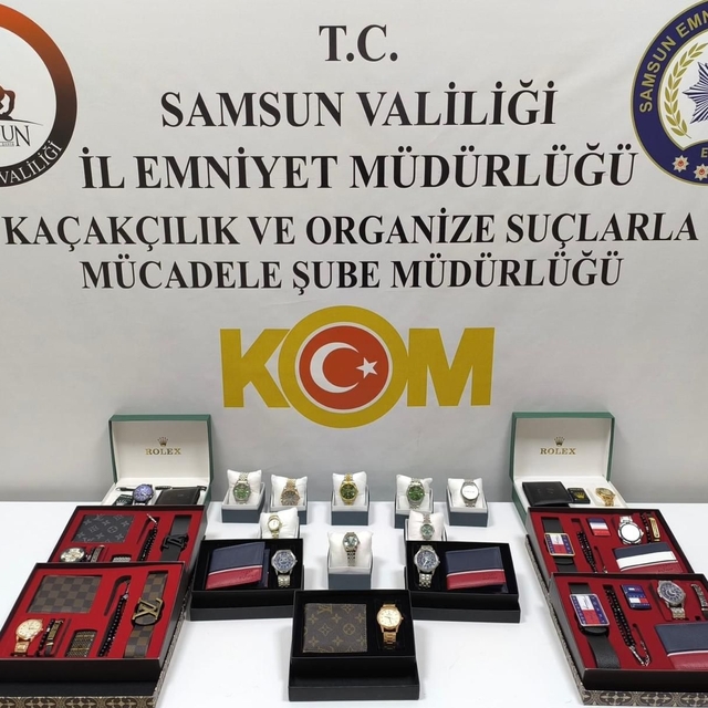 Samsun'da düzenlenen kaçakçılık operasyonunda 1 kişi yakalandı