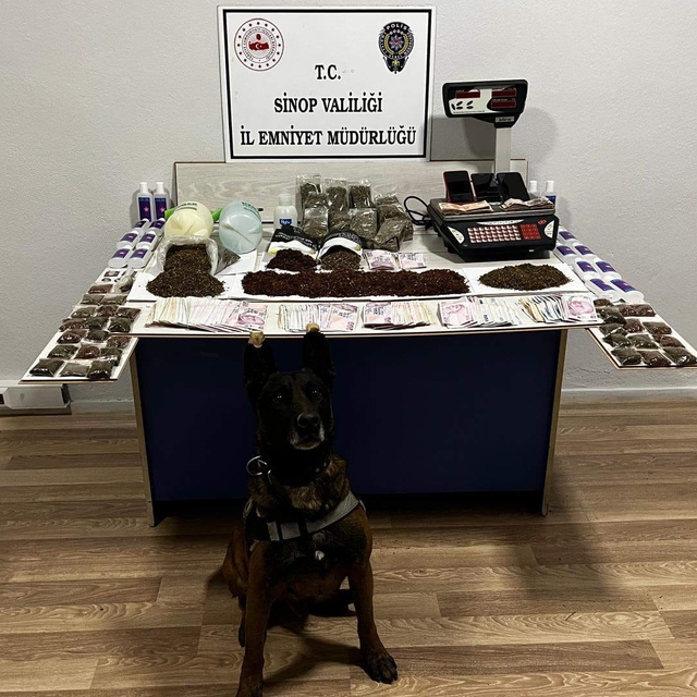 Sinop'ta uyuşturucu operasyonunda yakalanan 3 kişi tutuklandı