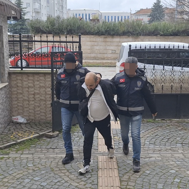 Samsun'da uyuşturucuyla yakalanan zanlı tutuklandı