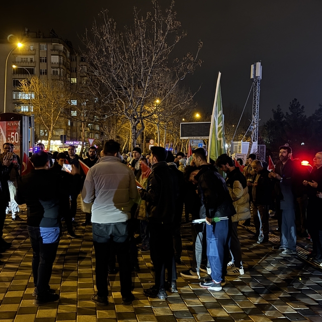 Gazze'de ateşkesin sağlanması Kahramanmaraş'ta kutlandı