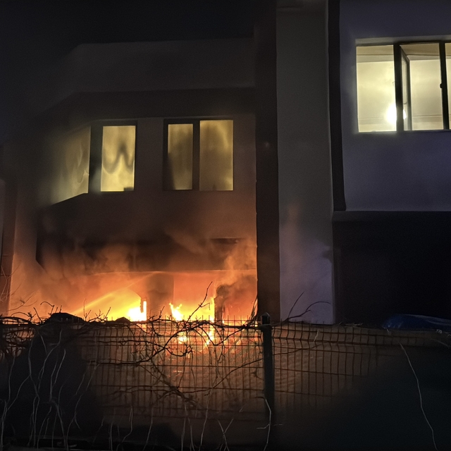 Kütahya'da villada çıkan yangın söndürüldü