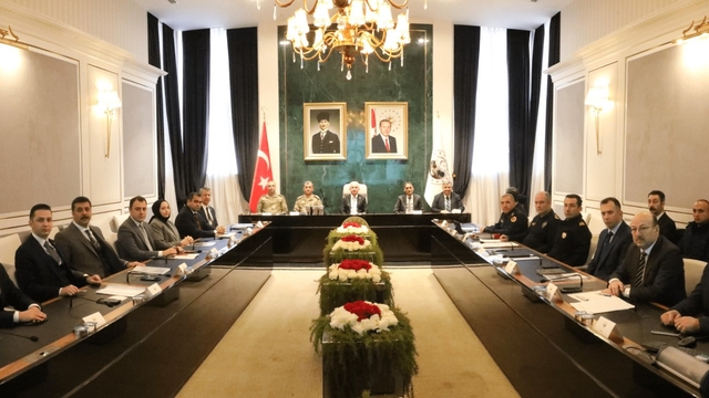 Kırklareli'nde İl Güvenlik ve Asayiş Koordinasyon Toplantısı yapıldı