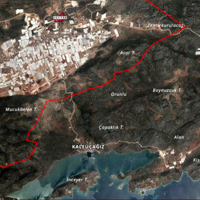 Kekova manzaralı arazinin satışına, yürütmeyi durdurma kararı