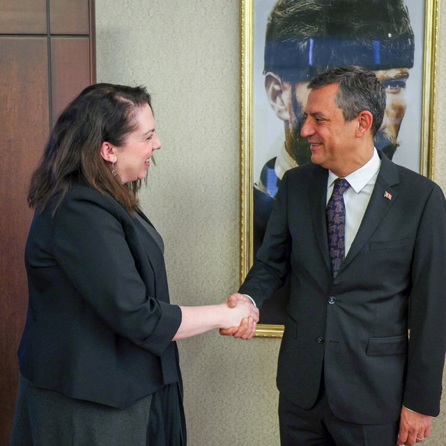 CHP Genel Başkanı Özel, İrlanda'nın Ankara Büyükelçisi Brosnan'ı kabul etti