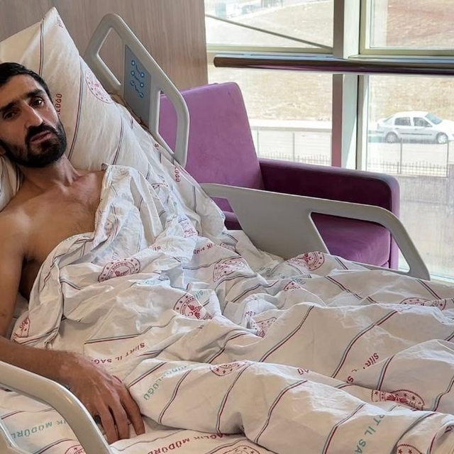 Siirt'te 8'inci kattan düşen inşaat işçisi, 42 gün sonra taburcu oldu