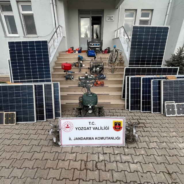 Yozgat'ta hırsızlık şüphelisi yakalandı