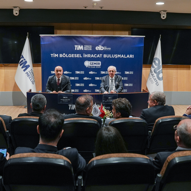 TİM Başkanı Gültepe, Ege Bölgesi'ndeki ihracatçılarla buluştu: