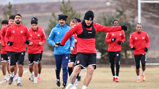 Sivasspor, Trabzonspor maçı hazırlıklarını sürdürdü