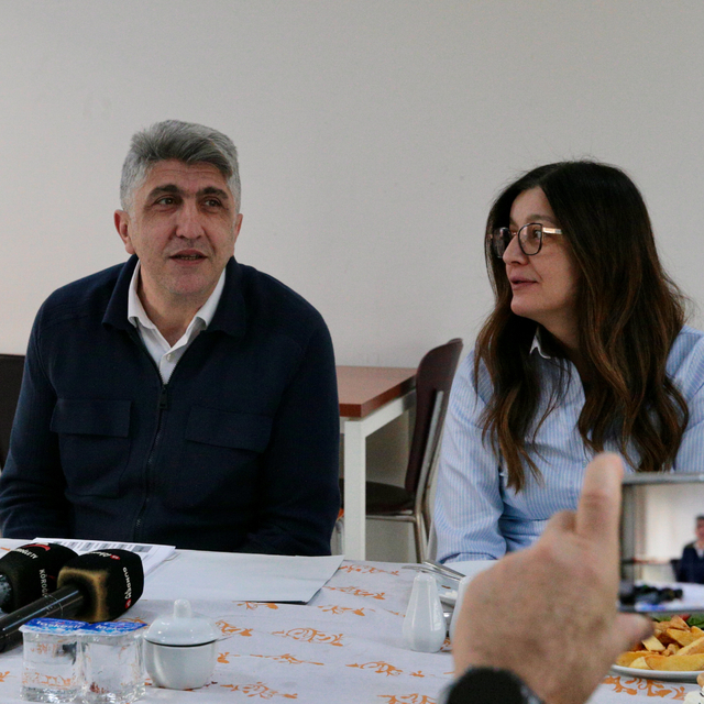 Bolu İl Genel Meclisi Başkanı Çetinkaya, gazetecilerle buluştu