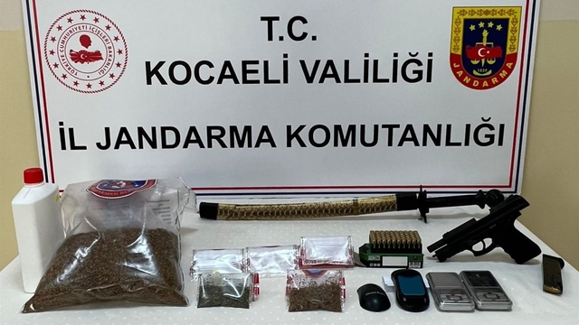 Kocaeli'de uyuşturucu operasyonunda 1 zanlı tutuklandı