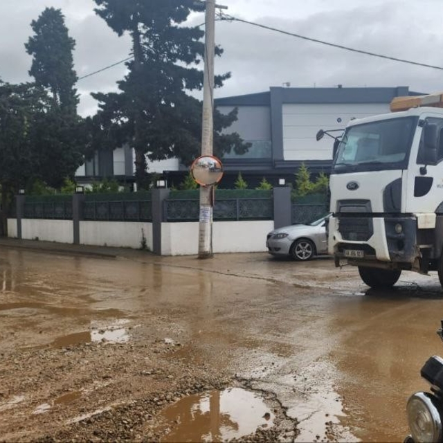 Bodrum'da hafriyat kamyonları denetlendi