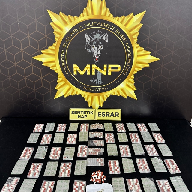 Malatya'da uyuşturucu operasyonunda yakalanan 8 zanlı tutuklandı