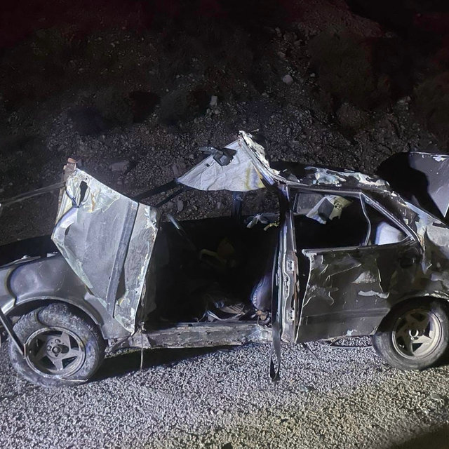 Antalya'da uçurumdan yuvarlanan otomobildeki 1 kişi öldü, 2 kişi yaralandı