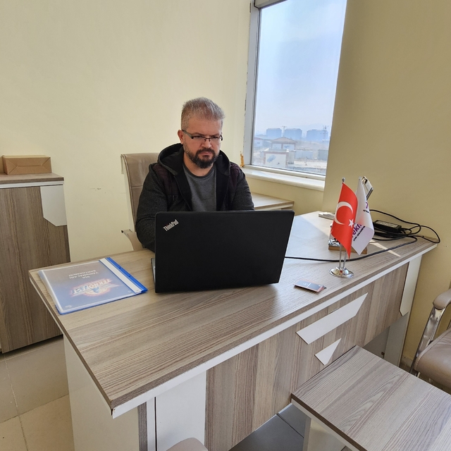 Afyonkarahisar'daki Zafer Teknopark'ta yazılım çalışmaları