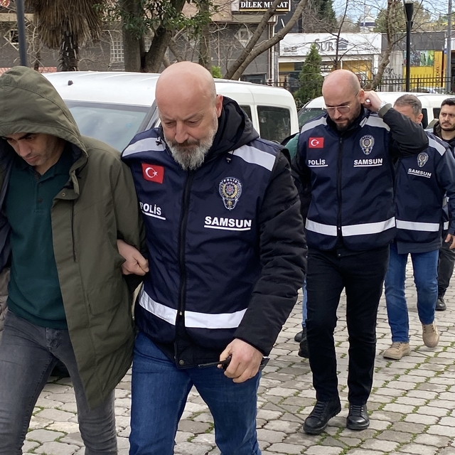 Samsun'da elektrikli bisiklet çaldıkları iddiasıyla 5 zanlı yakalandı
