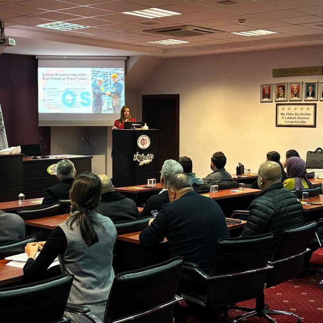 NTO'da iş sağlığı ve güvenliği semineri düzenlendi