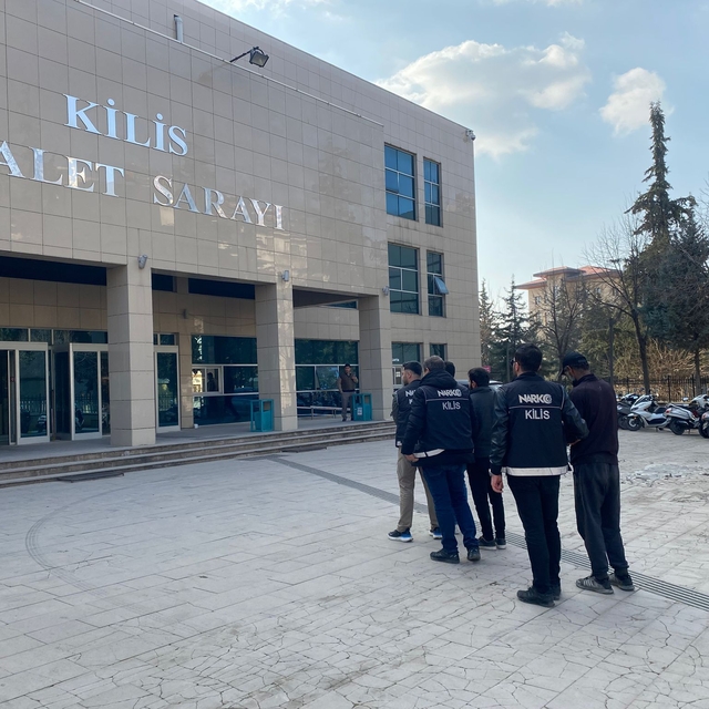 Kilis'te uyuşturucu operasyonunda 3 şüpheli tutuklandı