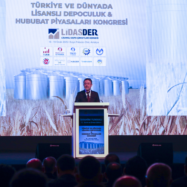 Bakan Yumaklı: Tarımsal hasılada Avrupa'da 1'inci, dünyada 9'uncuyuz