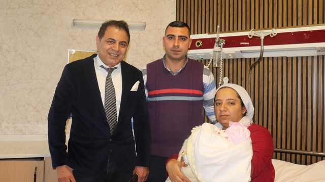 Şanlıurfalı kadının anne olmaya hayali 13 yıl sonra gerçekleşti