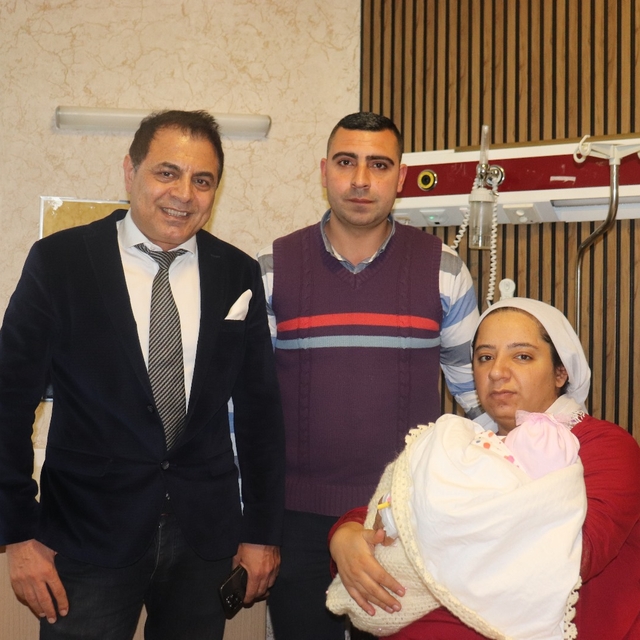 Şanlıurfalı kadının anne olmaya hayali 13 yıl sonra gerçekleşti