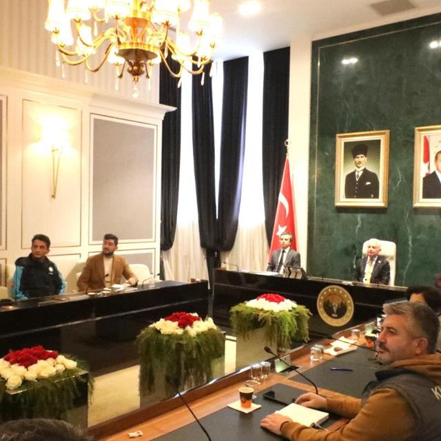 Kırklareli'nde "Kış Tedbirleri" Toplantısı yapıldı