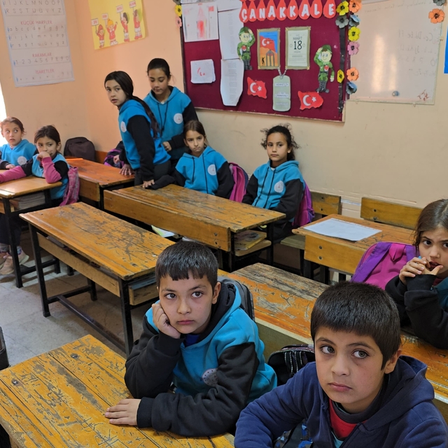 Maganda kurbanı Kemal'in karnesi, boş sırasına bırakıldı