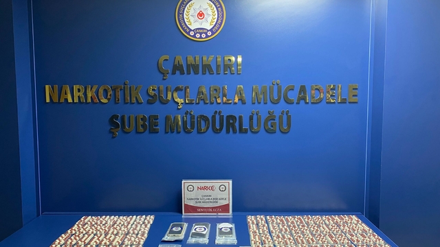 Çankırı'da uyuşturucu operasyonunda 2 zanlı tutuklandı