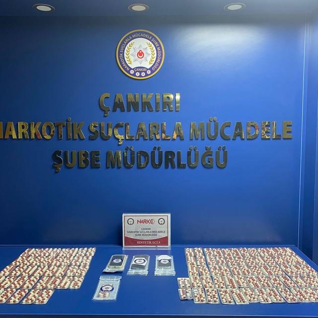 Çankırı'da uyuşturucu operasyonunda 2 zanlı tutuklandı