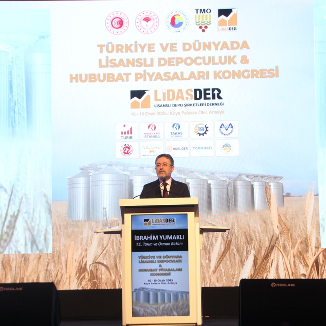 Bakan Yumaklı, "Türkiye ve Dünyada Lisanslı Depoculuk, Hububat Piyasaları K...