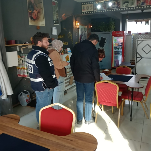 Seydişehir'de kafeler denetlendi