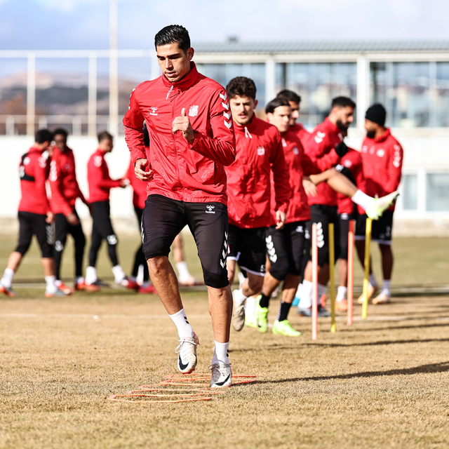 Sivasspor, Trabzonspor maçının hazırlıklarını sürdürdü