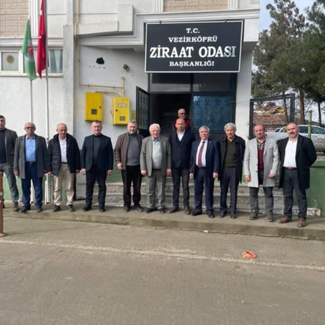 Samsun Ziraat Odaları İl Koordinasyon Kurulu Toplantısı Vezirköprü'de yapıl...